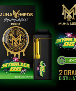 Muha Meds – Disposable Vape Pen – SKYWALKER OG – 2G – INDICA